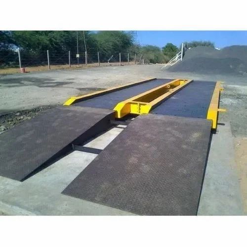 Electronic weighbridge showcase